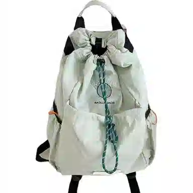 恒源祥 旅游登山健身超轻束口 尼龙 双肩包 男女同款情侣款 多色