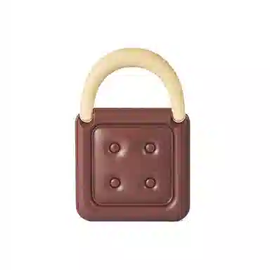 馨枕居 便携可折叠巧克力补妆方形化妆镜