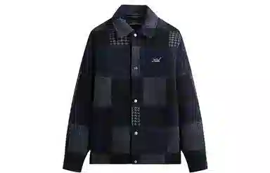KITH Patchwork Wool Coaches Jacket