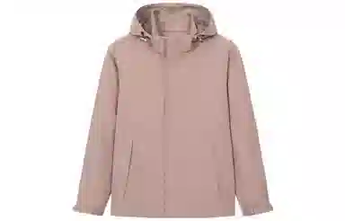 才子 纯色可脱卸帽轻简运动夹克 男款