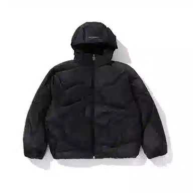 A BATHING APE FW24 Camo Detachable Hood Down Jacket
