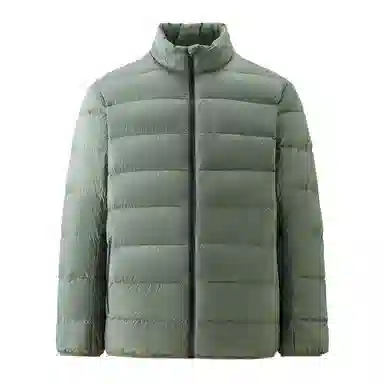 佐丹奴 立领纯色舒适羽绒服 男款