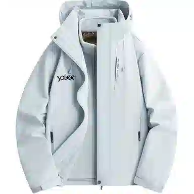 雅鹿优选  舒适干爽长袖  防水防风透气耐磨冲锋衣 男款