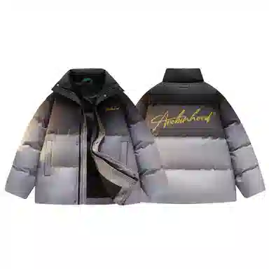ROBINHOOD Gradient Logo Down Jacket