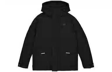 New Balance Down Jacket Hoodie Black