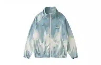 LAMLICKA Zipper Jacket Blue