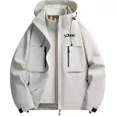 雅鹿优选  轻盈防刮休闲长袖  防水防风透气耐磨冲锋衣 男女同款