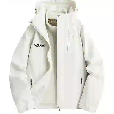 雅鹿优选  舒适干爽长袖  防水防风透气耐磨冲锋衣 男款