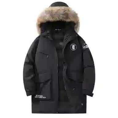 The Simpsons Letter Embroidered Parka