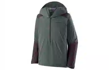 patagonia Dirt Roamer Storm Bike Jacket Logo