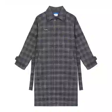 PMET Original Design Plaid Coat