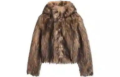 H&M x Rabanne FW23 Hooded Jacket Beige