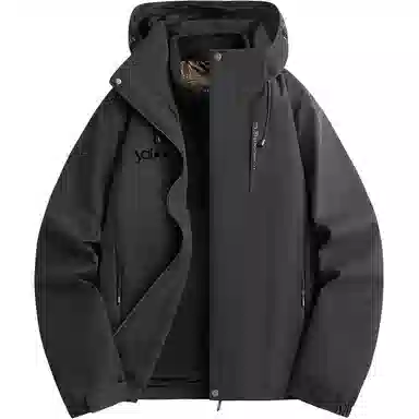 雅鹿优选  舒适干爽长袖  防水防风透气耐磨冲锋衣 男款