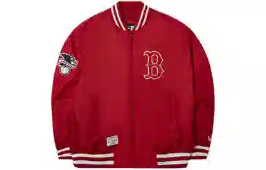 New Era x MLB Boston Red Sox Crewneck Red