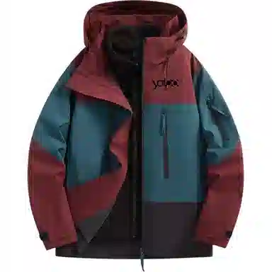 雅鹿优选  三合一可拆卸宽松  防水防风透气耐磨冲锋衣 男女同款