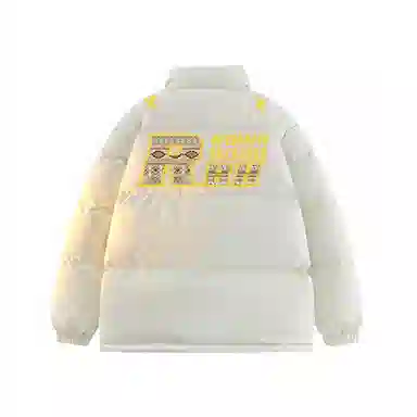 ROBINHOOD Thick Colorblock Down Jacket