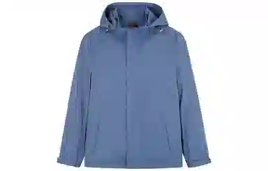 才子 纯色可脱卸帽轻简运动夹克 男款