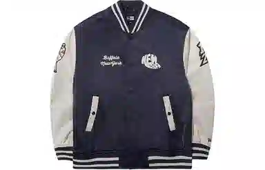 New Era SS24 Navy Baseball Jacket