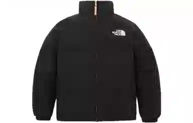 The North Face Logo Reversible Down Jacket Black