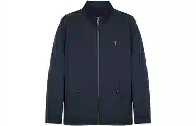 才子 男装立领纯色保暖休闲棉服 男款