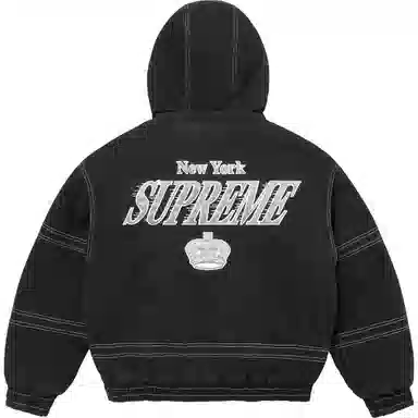 Supreme x Mitchell & Ness Twill Stadium Jacket