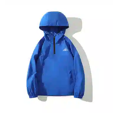 雅鹿  山系系列户外出行徒步登山旅行纯色简约时尚拉链连帽长袖滑雪  防风透气耐磨保暖防水冲锋衣 男女同款