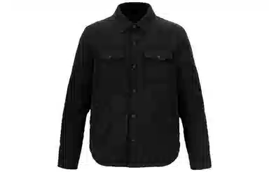 才子 白鸭绒保暖时尚工装纯色羽绒服 男款