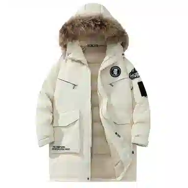 The Simpsons Letter Embroidered Parka