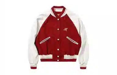 Mishkanyc Varsity Jacket Burgundy
