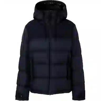 Burberry Logo Hooded Down Jacket