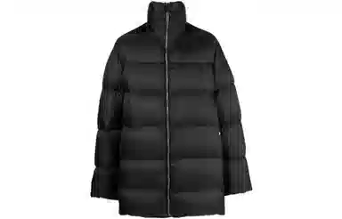 Moncler x Rick Owens Black Long Down Coat