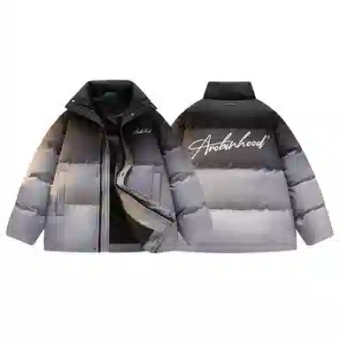 ROBINHOOD Gradient Logo Down Jacket