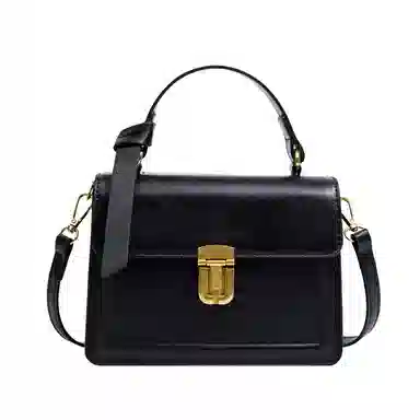 Jane Klain Retro Mini Bag Midnight Black/Chestnut Brown