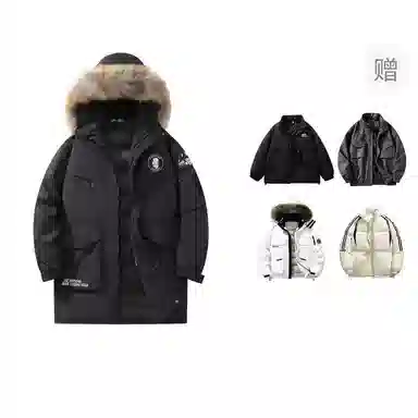 The Simpsons Letter Embroidered Parka