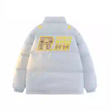 ROBINHOOD Thick Colorblock Down Jacket