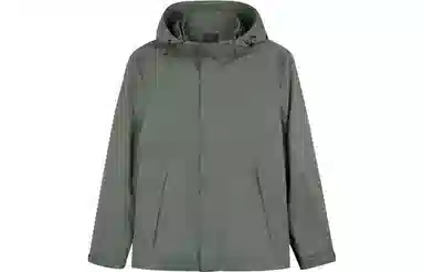 才子 纯色可脱卸帽轻简运动夹克 男款