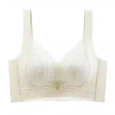 莫代尔 小胸聚拢显大有型吸湿排汗侧收副乳文胸 女款