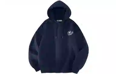 快鱼 韩系校园少年氛围感重磅个性印花时尚简约休闲宽松舒适无性别主义日常百搭连帽卫衣 男女同款