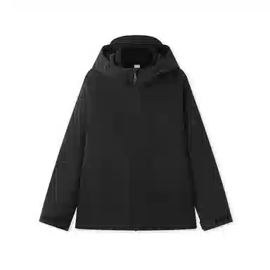 森马 摇粒绒两件套三合一三防抗静电户外风连帽夹克外套 男女同款