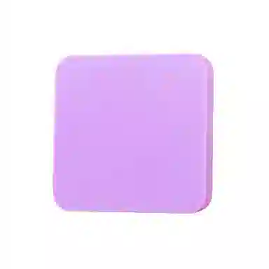 米甜兔 折叠双面翻盖方形化妆镜 便携