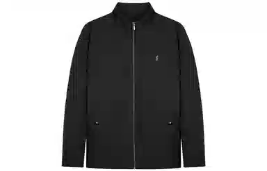 才子 男装立领纯色保暖休闲棉服 男款