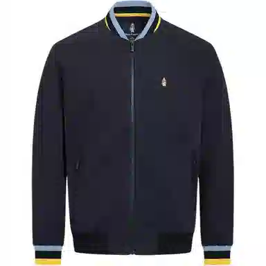 Hush Puppies Baseball Jacket Navy