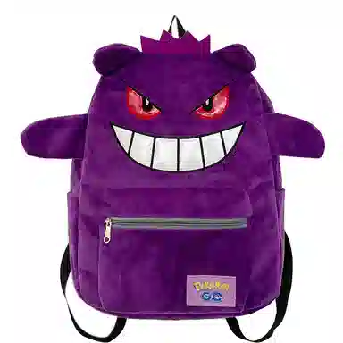 垣途者 小众个性卡通动漫潮牌 绒毛 双肩包 男女同款情侣款 多色