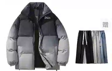 CSKS Retro Star Logo Puffer Jacket