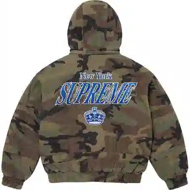 Supreme x Mitchell & Ness Twill Stadium Jacket