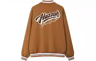 Huzzah Basic Logo Baseball Jacket