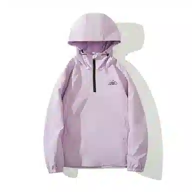 雅鹿  山系系列户外出行徒步登山旅行纯色简约时尚拉链连帽长袖滑雪  防风透气耐磨保暖防水冲锋衣 男女同款