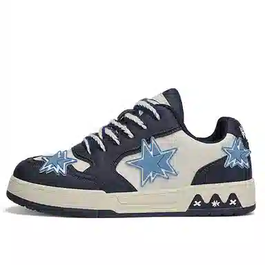 双星八特 鸳鸯拼接复古增高礼盒休闲舒适潮流百搭加绒 防滑耐磨 低帮 板鞋 男女同款