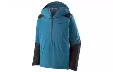 patagonia Dirt Roamer Storm Bike Jacket Logo