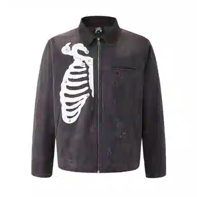 Juice Wrld Workwear Jacket Dark Grey